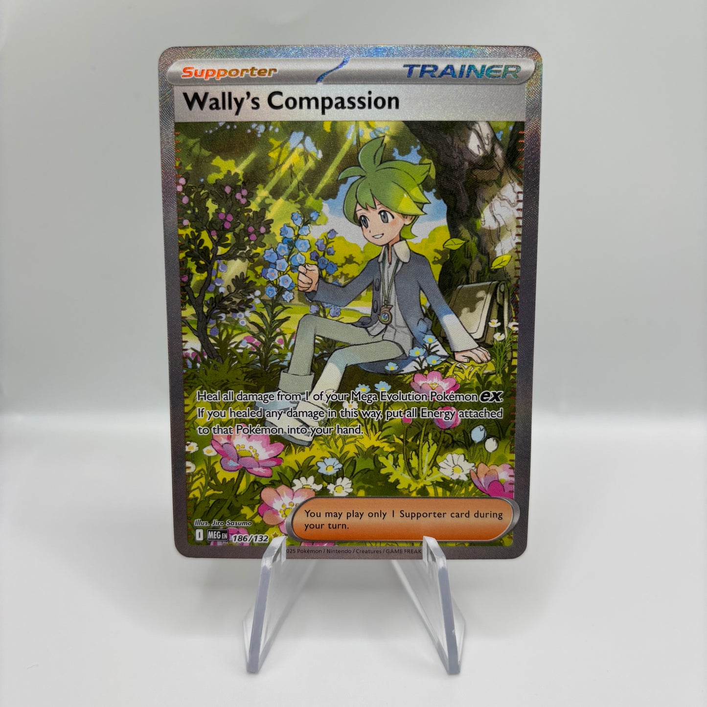 Wally's Compassion - 186/132 - ME01: Mega Evolution Single Card