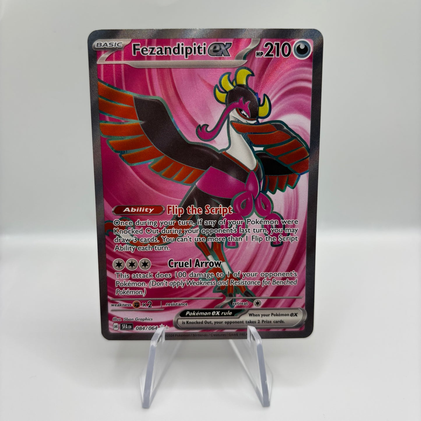 Fezandipiti ex - 084/064 - SV: Shrouded Fable Single Card