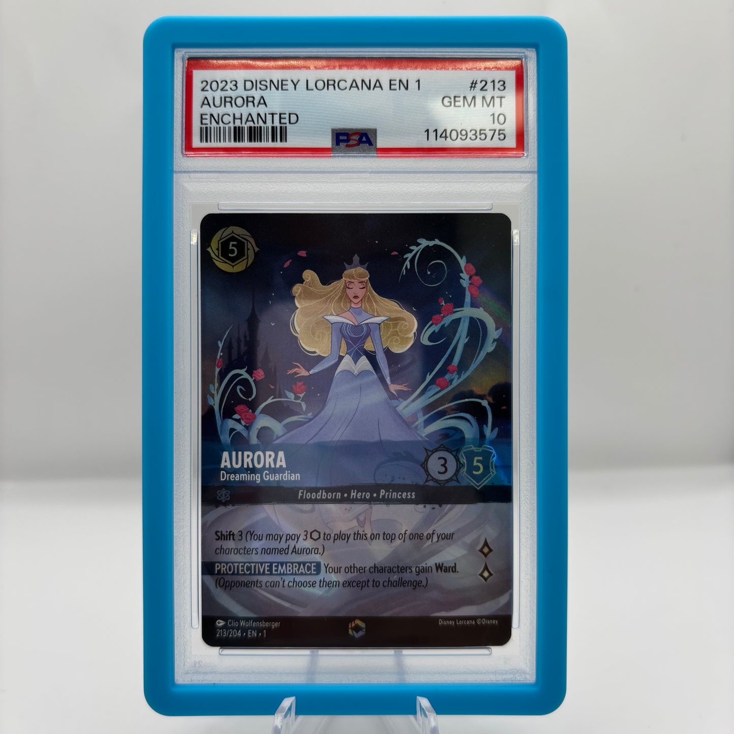 2023 DISNEY LORCANA EN 1-THE FIRST CHAPTER #213 AURORA ENCHANTED