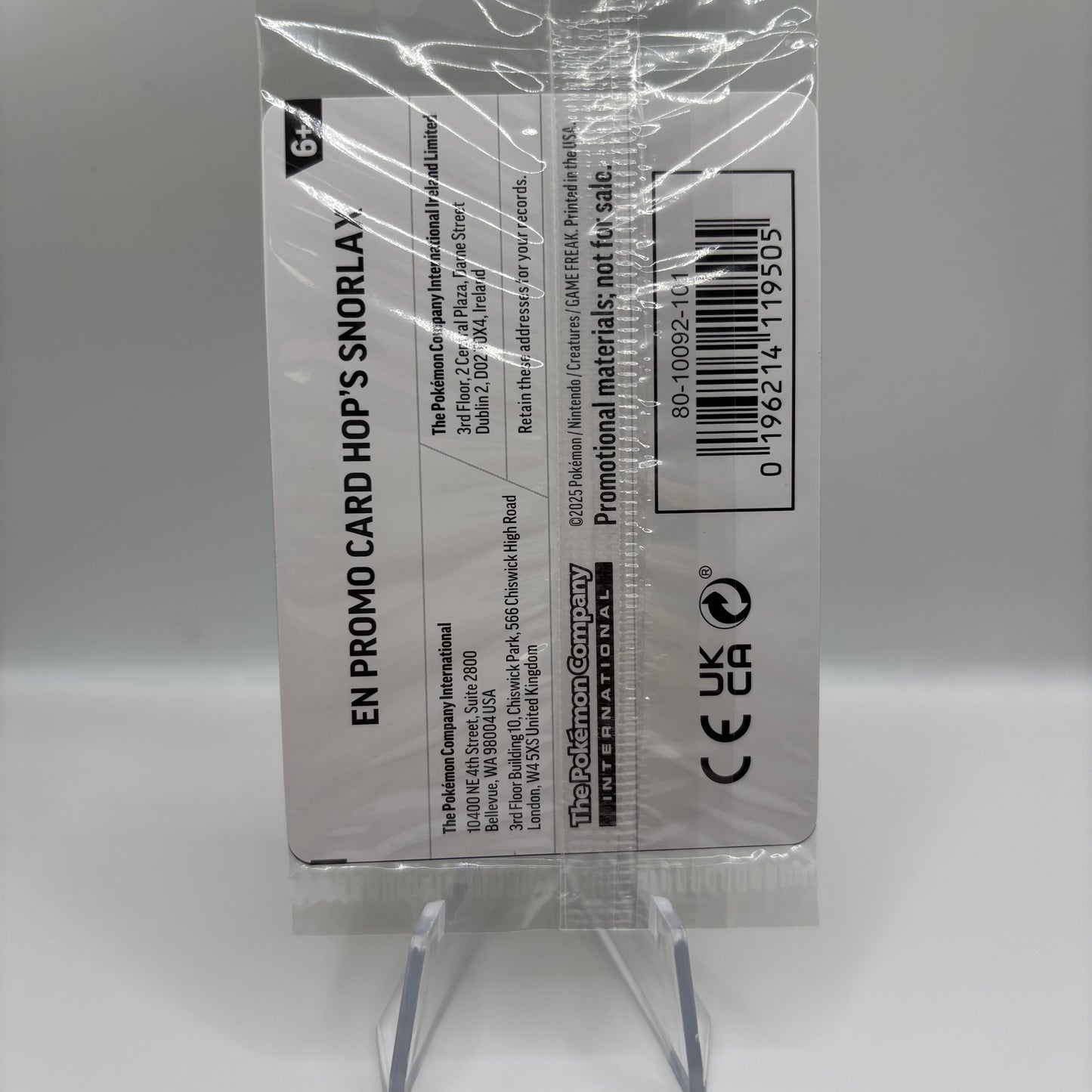 Hop's Snorlax - 117/159 (GameStop) (Cosmos Holo) - Miscellaneous Cards & Products Single Card