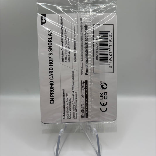 Hop's Snorlax - 117/159 (GameStop) (Cosmos Holo) - Miscellaneous Cards & Products Single Card