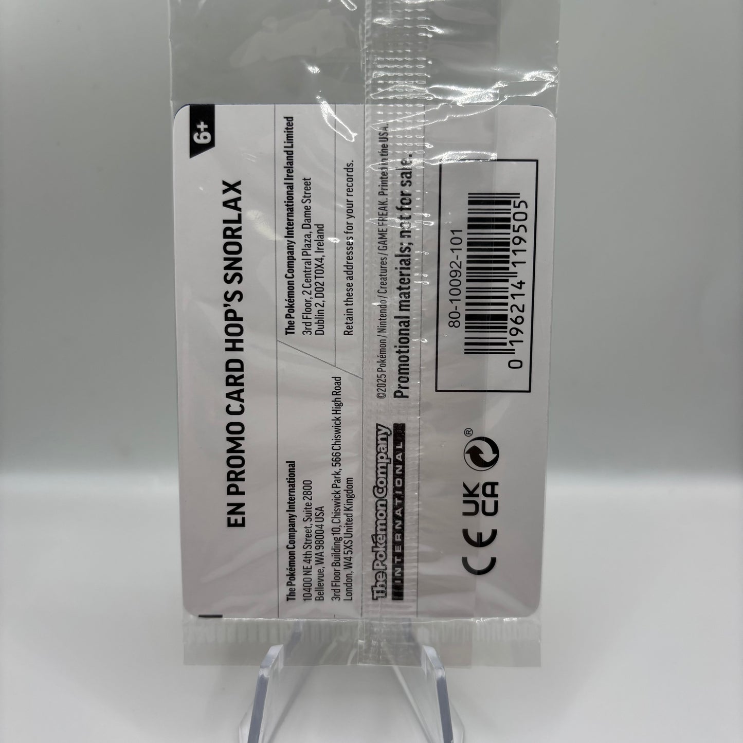 Hop's Snorlax - 117/159 (GameStop) (Cosmos Holo) - Miscellaneous Cards & Products Single Card