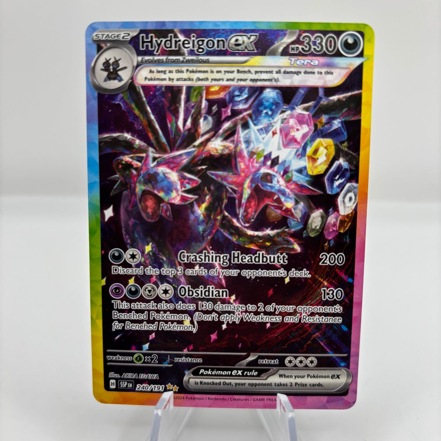 Hydreigon ex - 240/191 - SV08: Surging Sparks single card