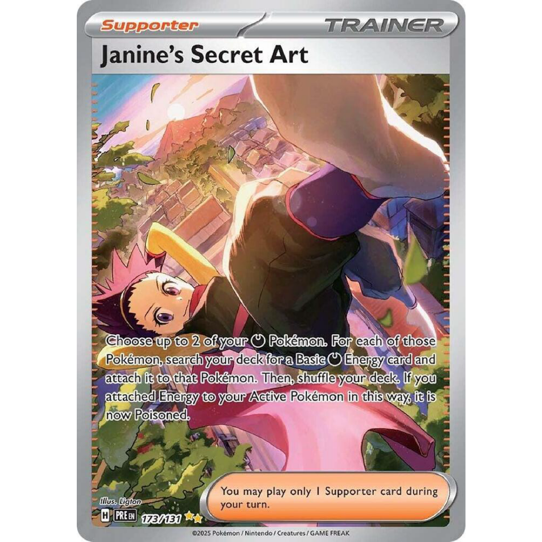 Janine's Secret Art - 173/131 - SV: Prismatic Evolutions Single Card