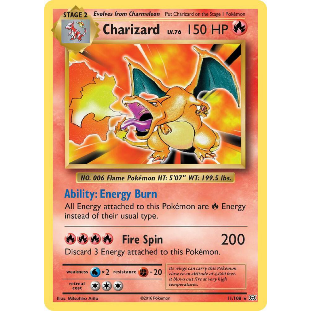 Charizard - XY - Evolutions Single Card