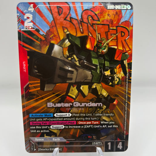 Buster Gundam (LR+) - Newtype Rising (GD01) single card