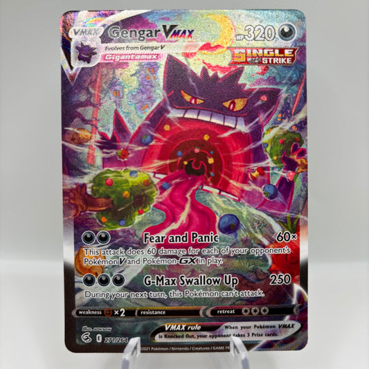 Gengar VMAX (Alternate Art Secret) - SWSH08: Fusion Strike Single Card