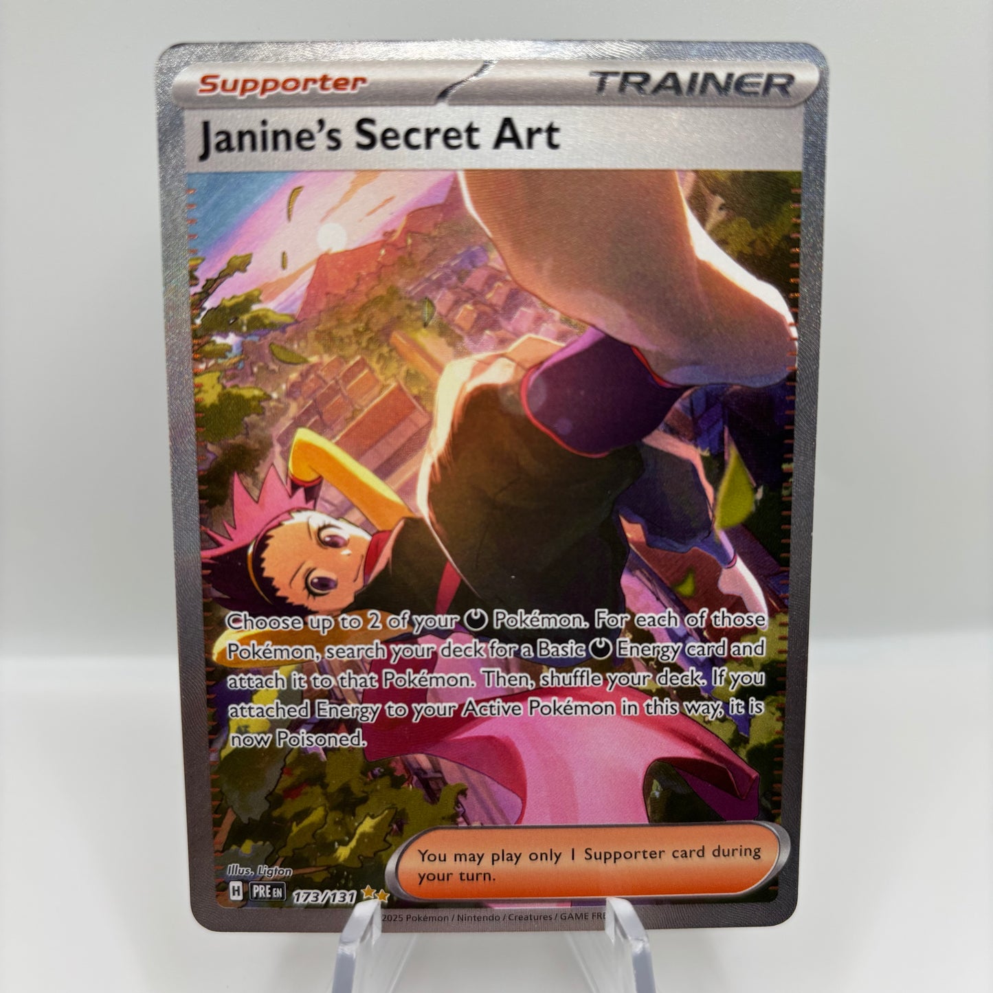 Janine's Secret Art - 173/131 - SV: Prismatic Evolutions Single Card