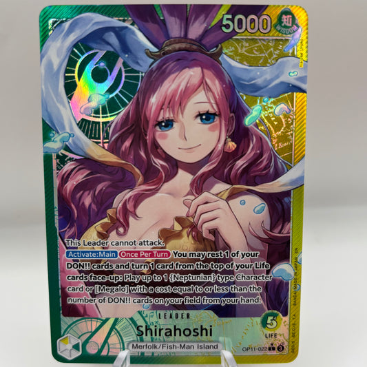 Shirahoshi (022) (Alternate Art) - A Fist of Divine Speed (OP11) single card