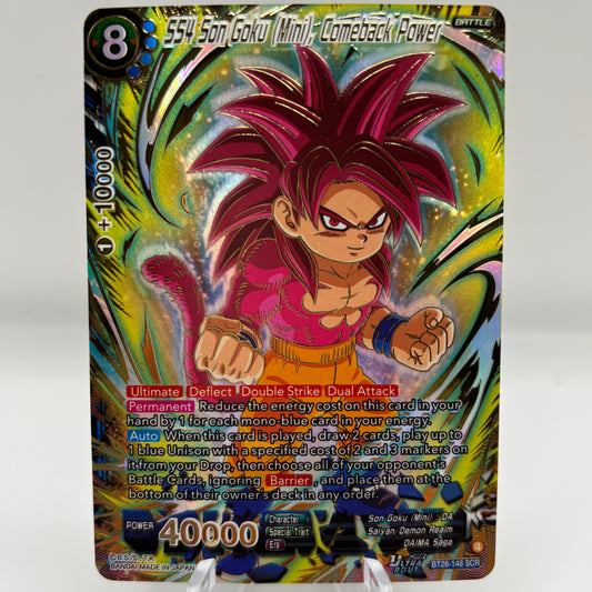 SS4 Son Goku (Mini), Comeback Power - Prismatic Clash (BT28) single card