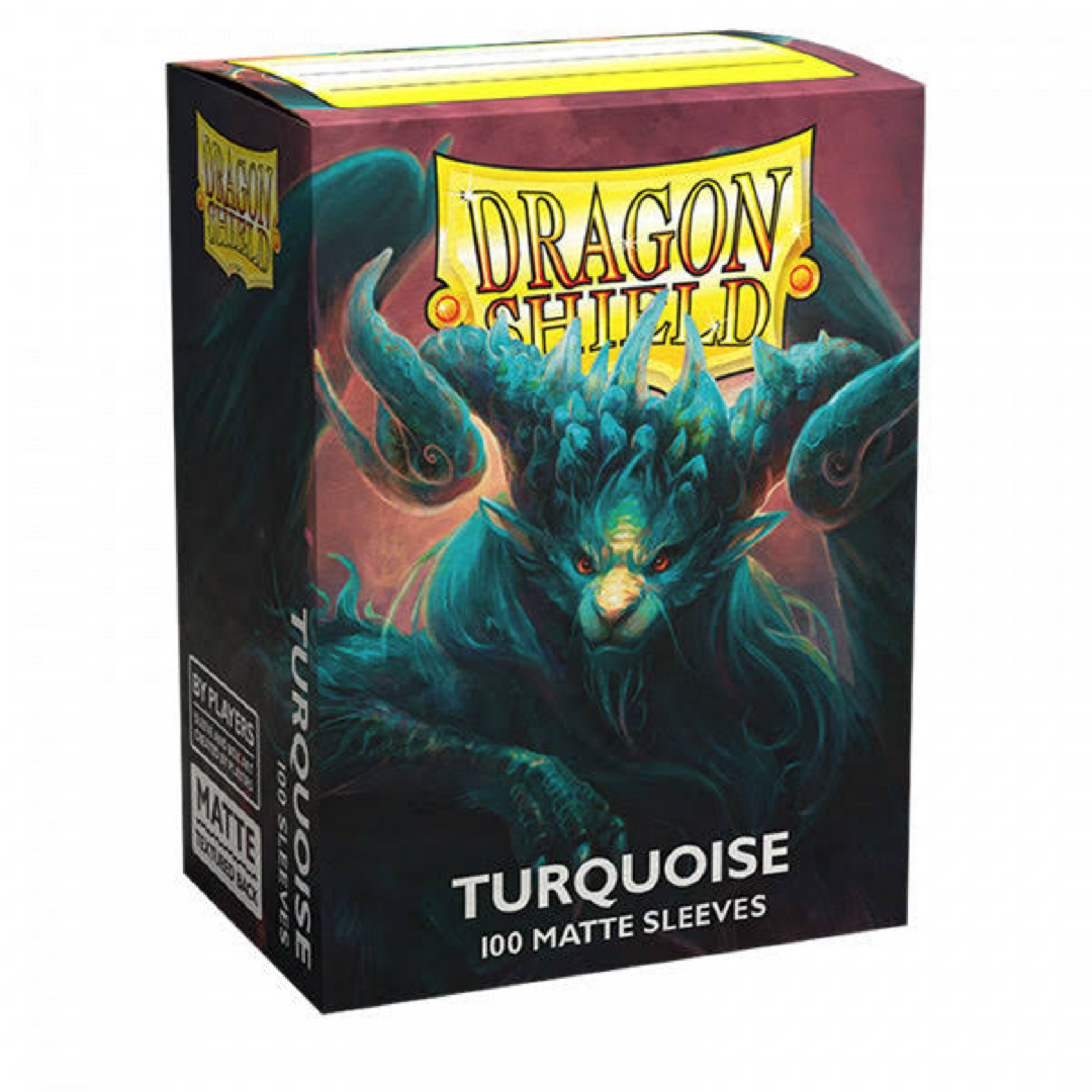 Dragon Shield Sleeves Standard Matte Turquoise