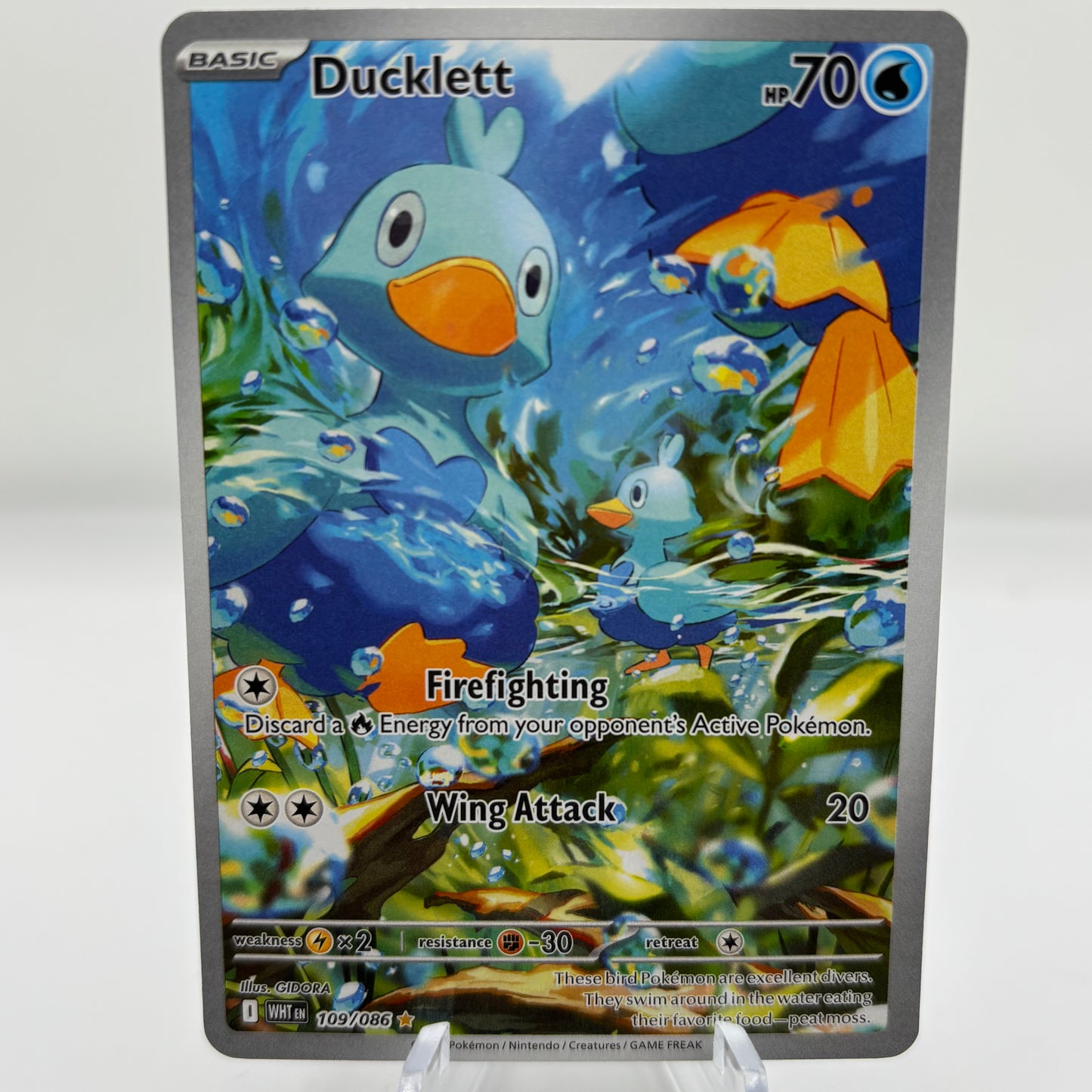 Ducklett - 109/086 - SV: White Flare single card