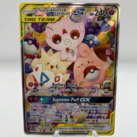 Togepi & Cleffa & Igglybuff GX - 143a/236 - Alternate Art single card