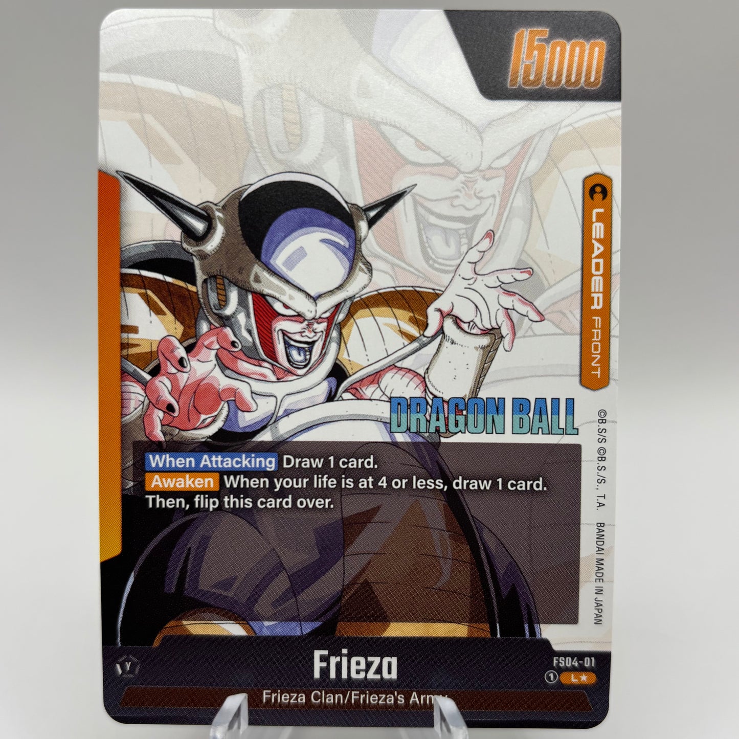 Frieza - FS04-01 (Gold) - Manga Booster 02 Single Card
