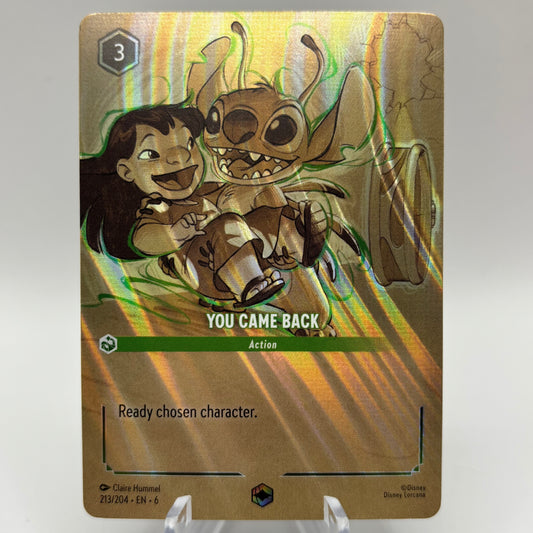 You Came Back (Enchanted) - Azurite Sea Single Card