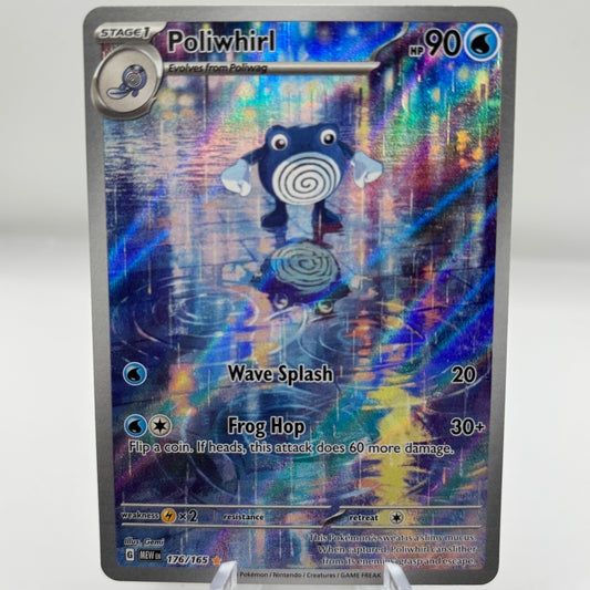 Poliwhirl - 176/165 - SV: Scarlet & Violet 151 single card