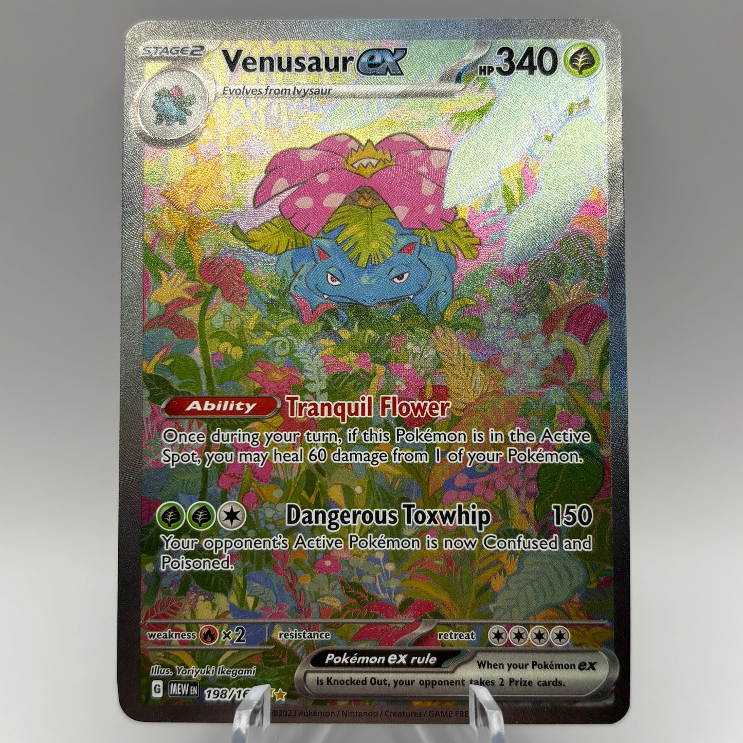 Venusaur ex - 198/165 - SV: Scarlet & Violet 151 Single Card