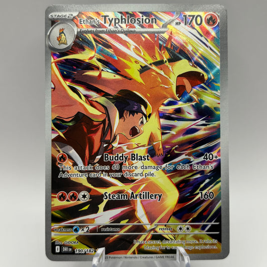 Ethan's Typhlosion - 190/182 - SV10: Destined Rivals Single Card