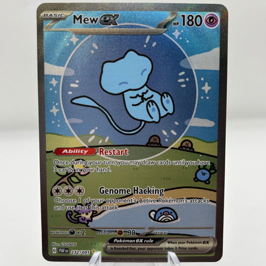 Mew ex - 232/091 - SV: Paldean Fates single card