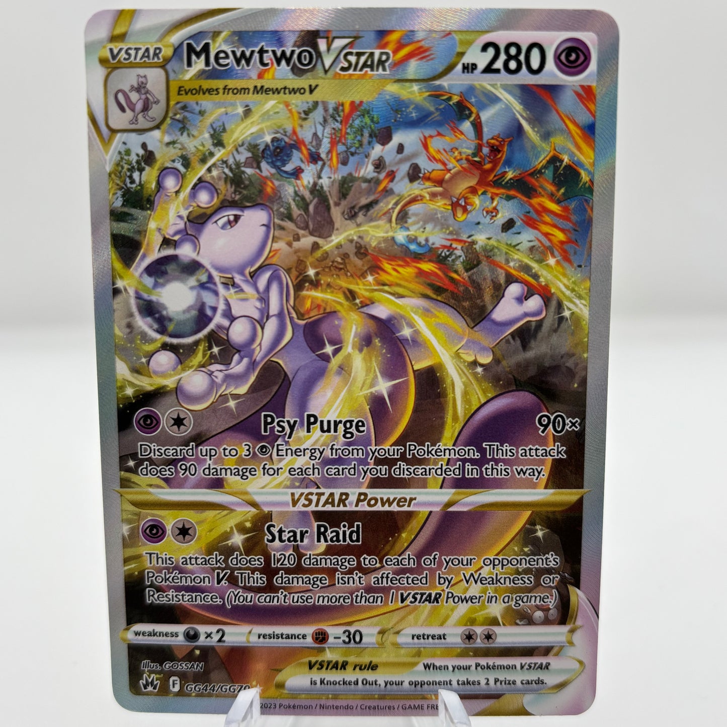 Mewtwo VSTAR - Crown Zenith: Galarian Gallery single card