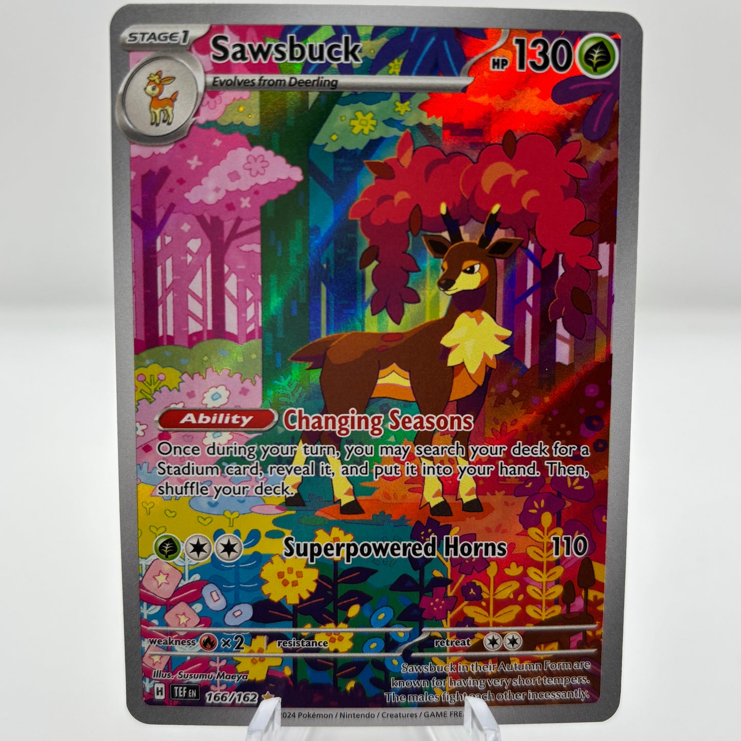 Sawsbuck - 166/162 - SV05: Temporal Forces single card