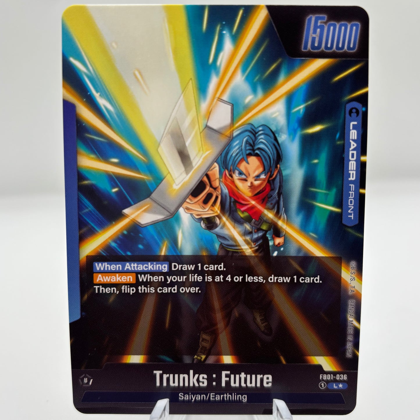 Trunks : Future - FB01-036 (Alternate Art) - Awakened Pulse