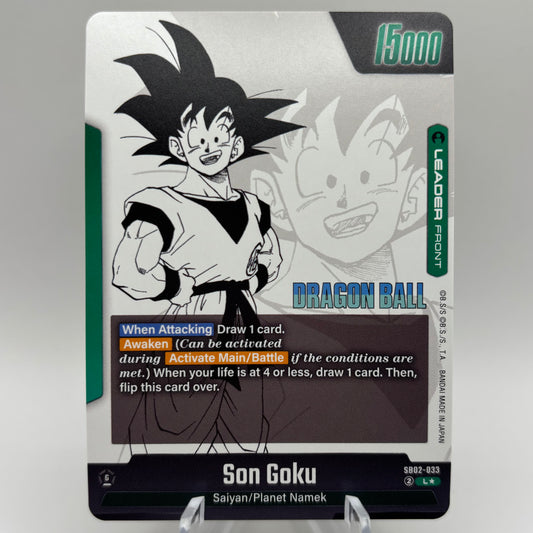 Son Goku - SB02-033 (Gold) - Manga Booster 02 Single Card