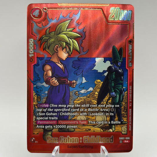 Son Gohan : Childhood - SB02-006 (Alternate Art) - Manga Booster 02 Single Card