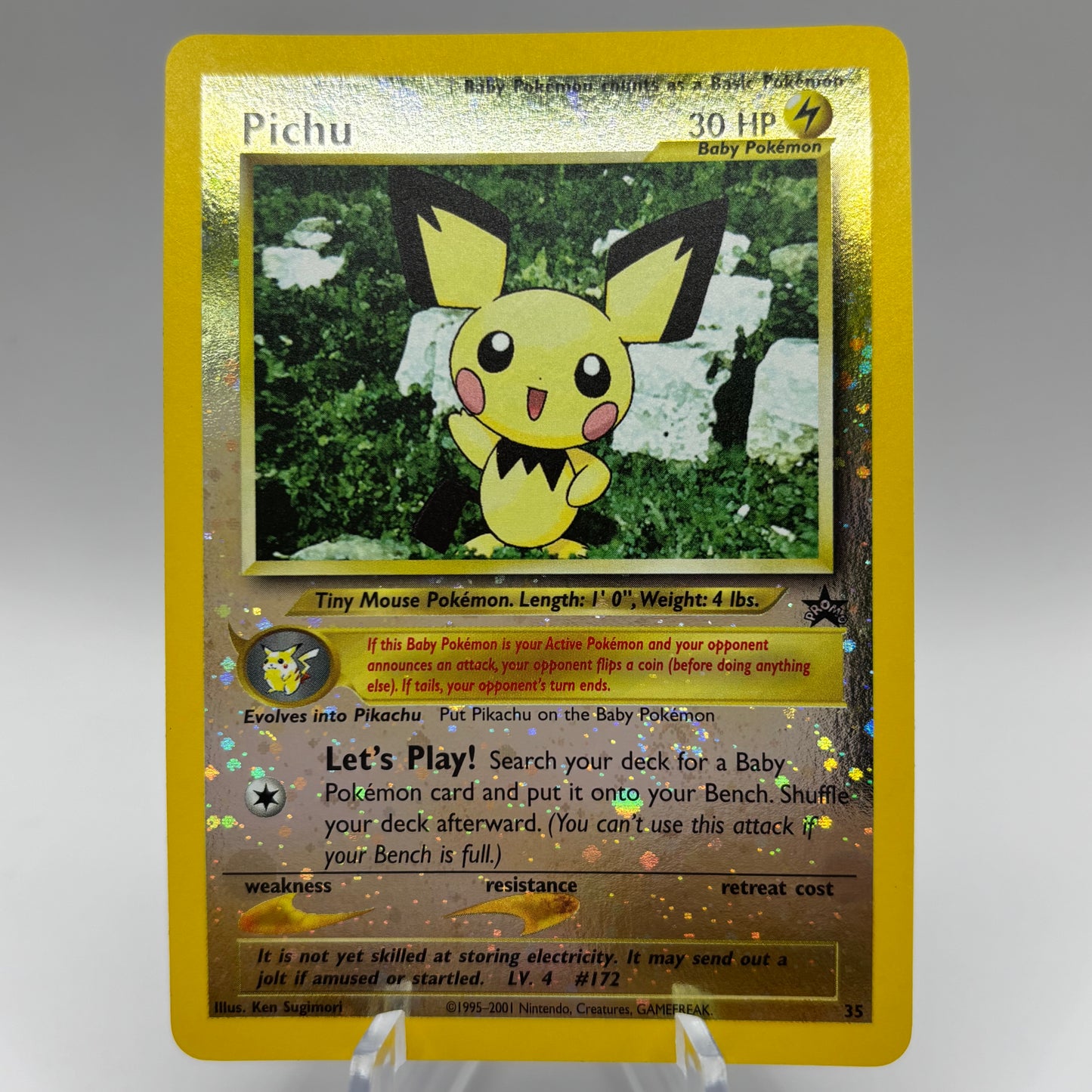 Pichu - WoTC Pr single card