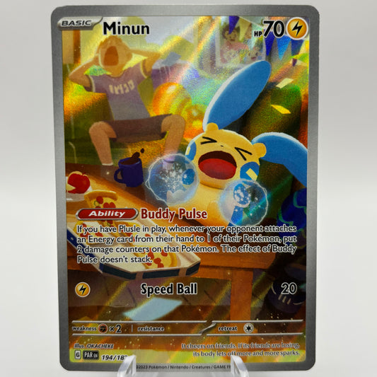 Minun - 194/182 - SV04: Paradox Rift single card