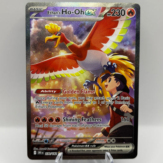 LP Ethan's Ho-Oh ex - 230/182 - SV10: Destined Rivals Single Card