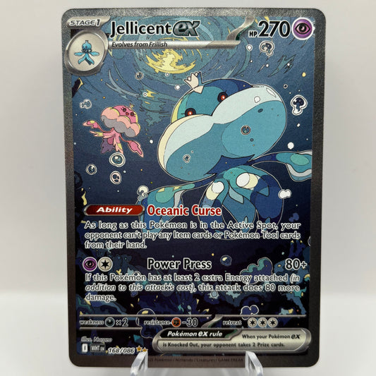 Jellicent ex - 168/086 - SV: White Flare Single Card