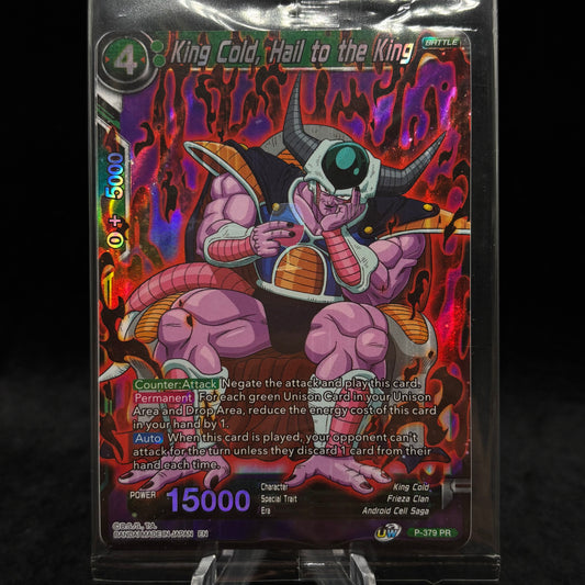 King Cold, Hail to the King - PR *Sealed* Single Card