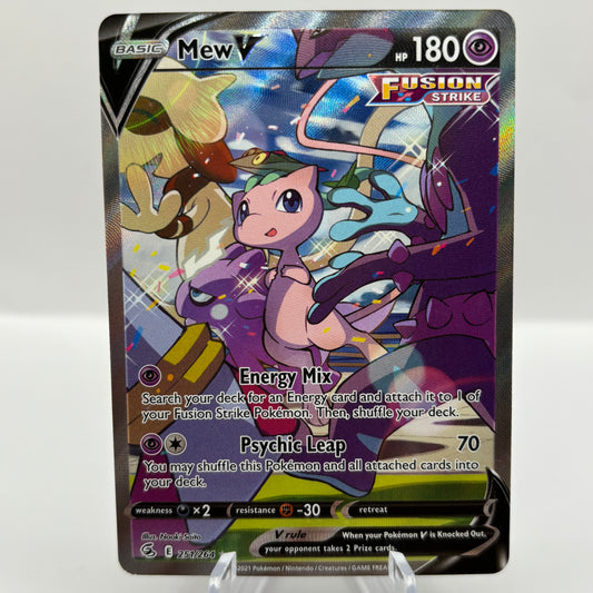 Mew V (Alternate Full Art) - SWSH08: Fusion Strike single card