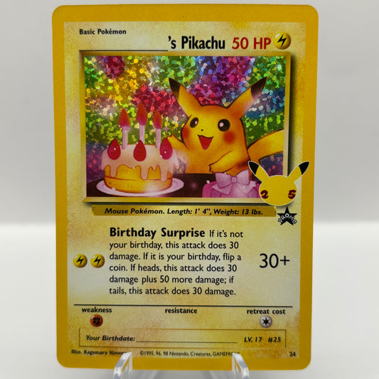 ______'s Pikachu - Celebrations: Classic Collection single card