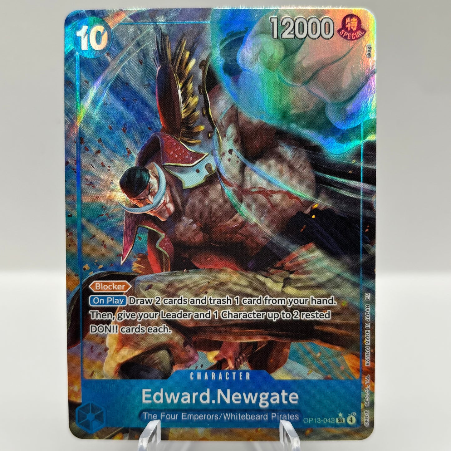 Edward.Newgate (Alternate Art) - Carrying On His Will single card