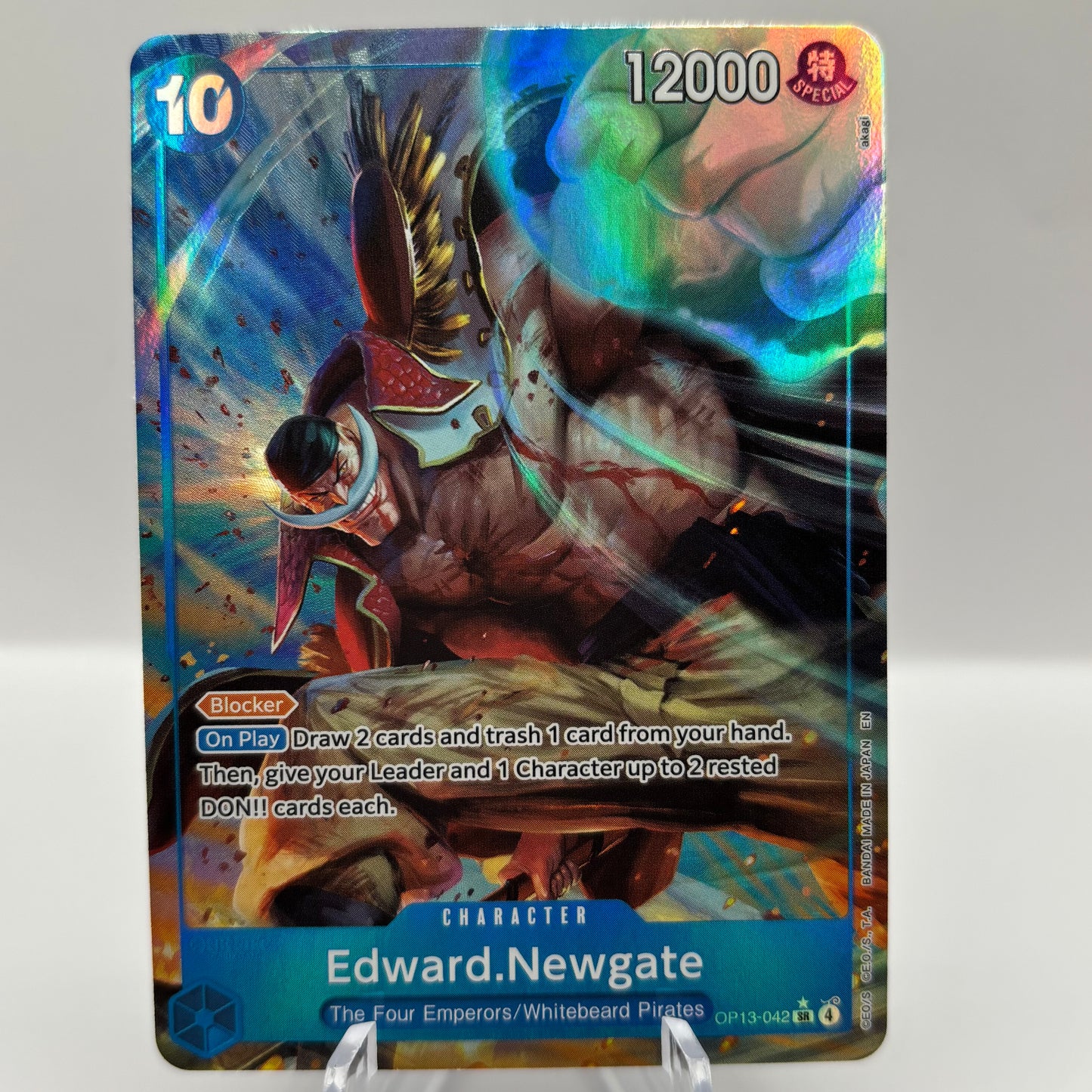 Edward.Newgate (Alternate Art) - Carrying On His Will single card