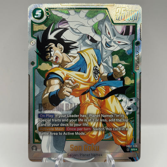 Son Goku - SB02-038 (Alternate Art) - Manga Booster 02 Single Card