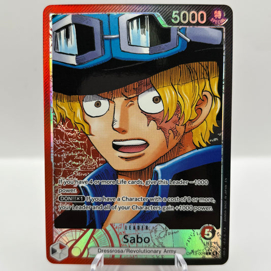 Sabo (004) (Alternate Art) - Carrying On His Will single card