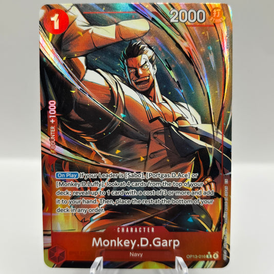 Monkey.D.Garp (Alternate Art) - Carrying On His Will single card