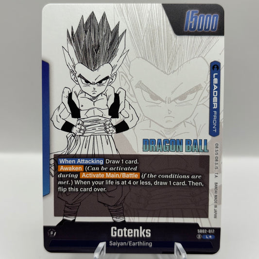 Gotenks - SB02-017 (Gold) - Manga Booster 02 single card