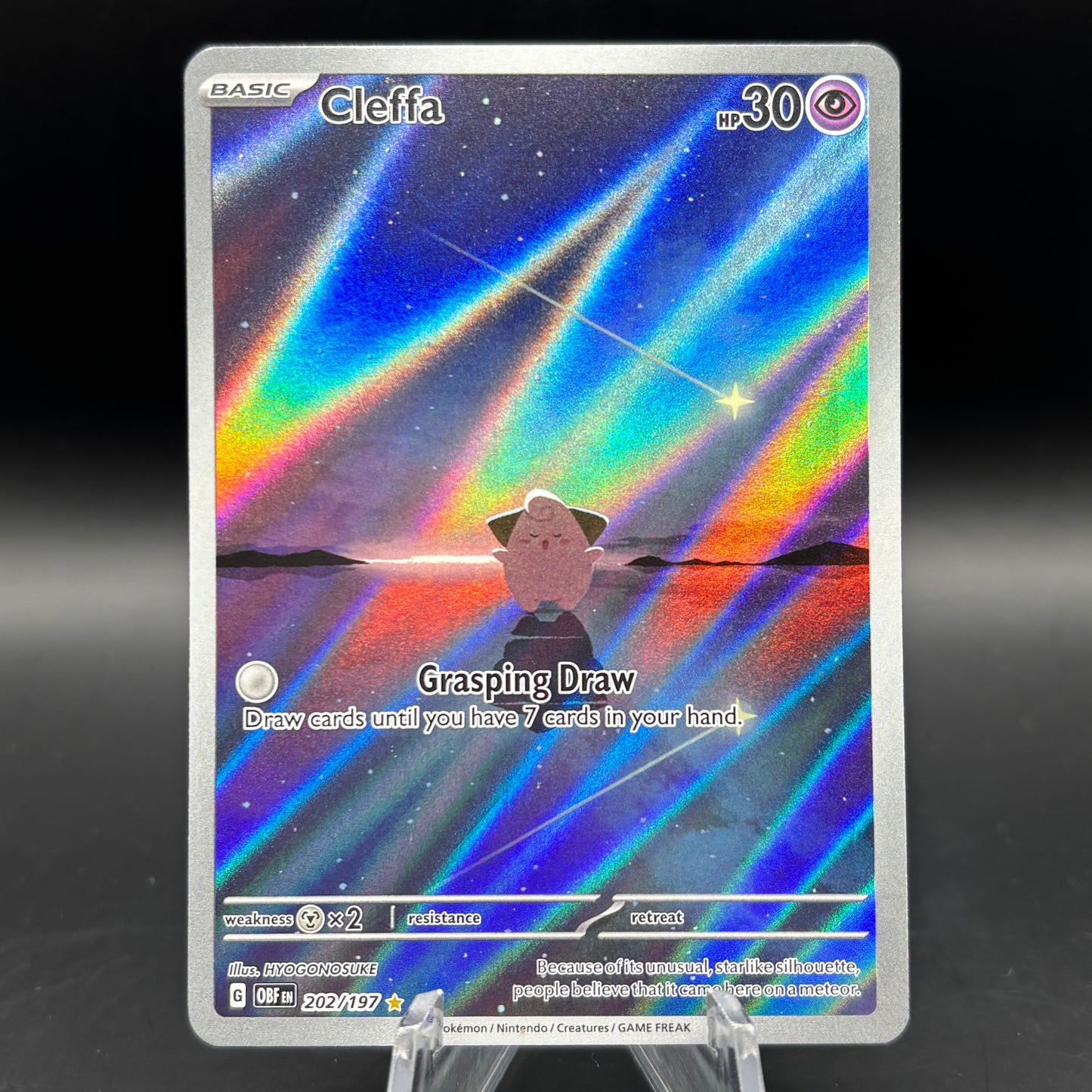Cleffa - 202/197 - SV03: Obsidian Flames Single Card
