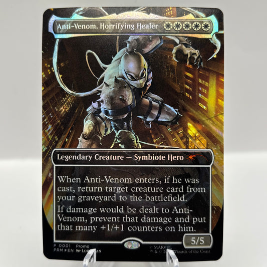 Anti-Venom, Horrifying Healer (Borderless) - Media PR single card