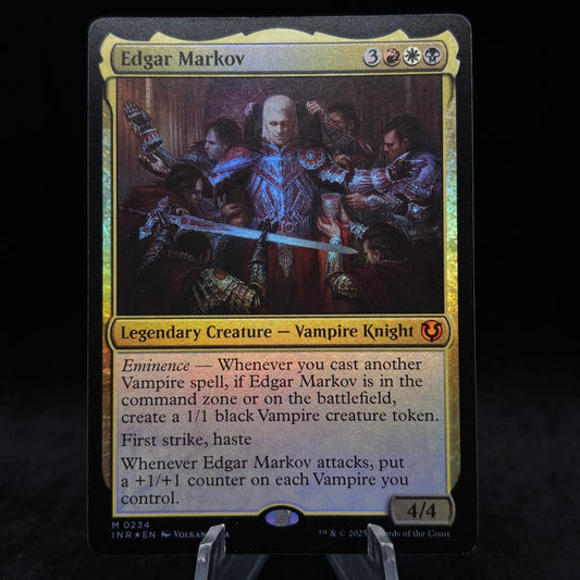 Edgar Markov (INR) Single Card