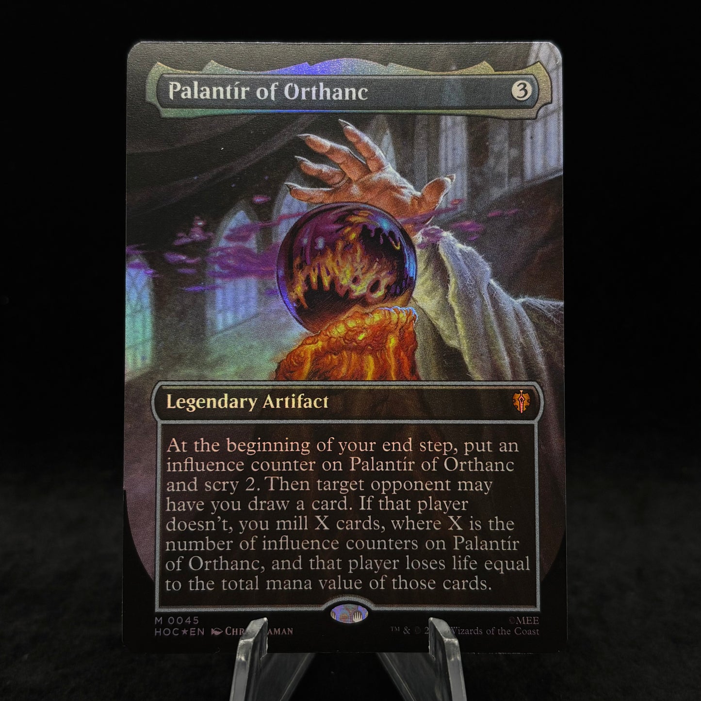 Palantir of Orthanc (Borderless) (HOC) Single Card