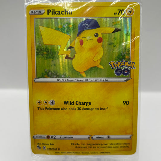 Pikachu (28) - Pokemon GO PR single card