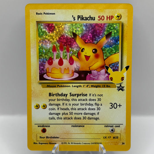 Pikachu ______'s Pikachu - Celebrations: Classic Collection Single Card
