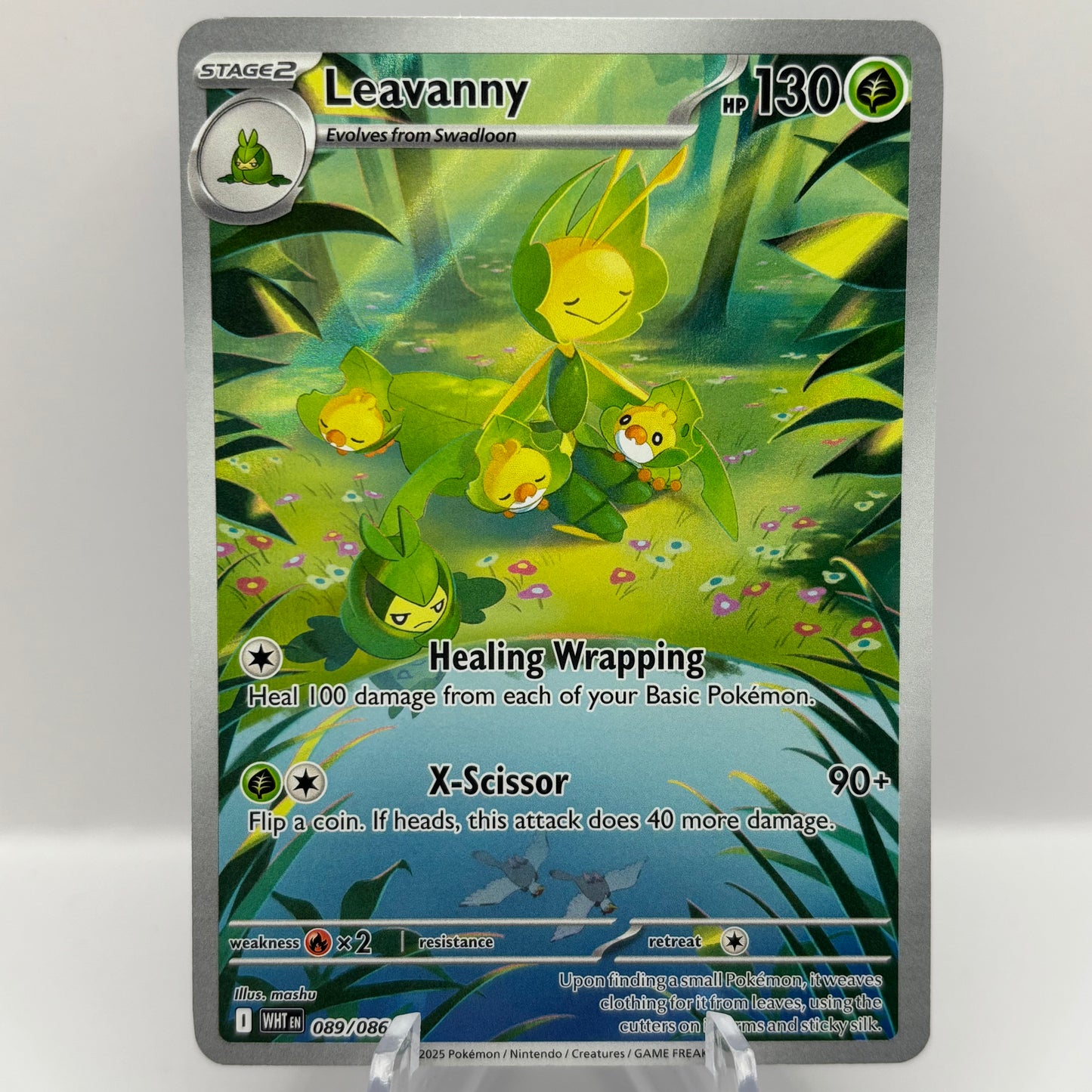 Leavanny - 089/086 - SV: White Flare Single Card
