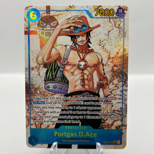 Portgas.D.Ace (119) (Parallel) - Carrying On His Will single card