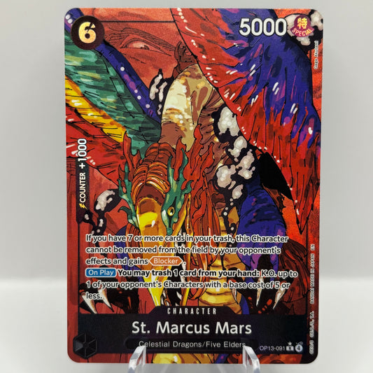 St. Marcus Mars (Alternate Art) - Carrying On His Will Single Card